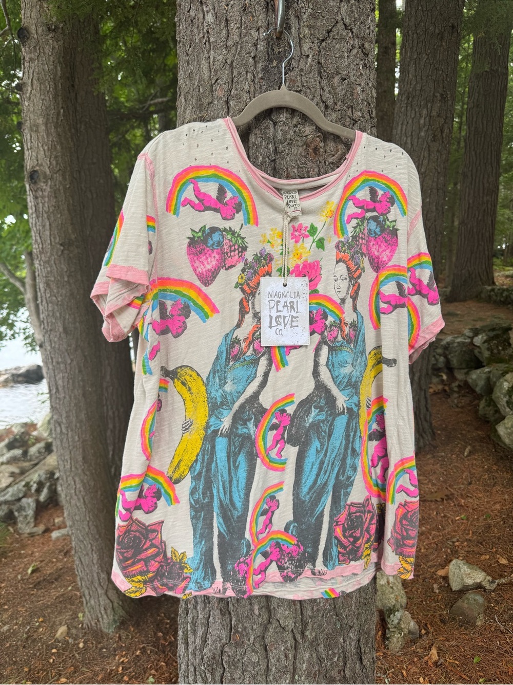 Magnolia Pearl Through Endless Skies Tee NWT